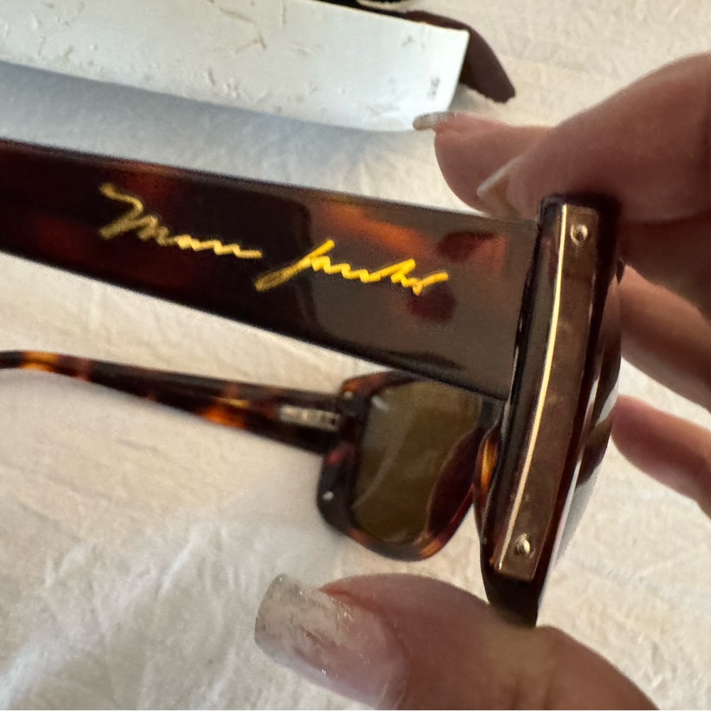 Marc Jacobs Sunglasses - Tortoiseshell Frame with Brown Lenses - Picture 3 of 7